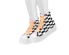 Checkered sneakers