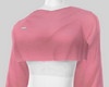 CropTop Hoddie Pink