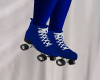 Royal Blue Roller Skates