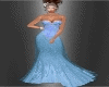 Vestido novia azul claro