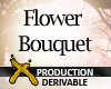 X Flower Bouquet Hair