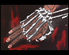 chrome skeleton hand M/F