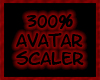 м| 300% Avatar Scaler