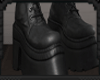 Goth Bat Boots