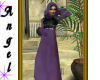Freewomans Robe purple