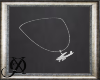 Airplane  Necklace