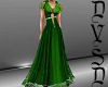 Emerald Laced Over Dress