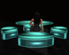 Animated Teal Table