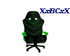 Green Demon Gamer Chair