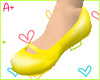+Banana Flat Shoes+