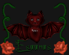 Red Vampy Bat sticker