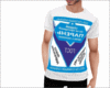 t shirt funny white blue