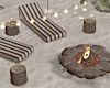 Beach Chairs w Bonfire