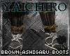 Brown Ashigaru Boots
