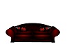 Red &Black Heart Couch