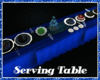 (NO FOOD) Serving Table