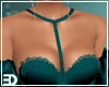 Teal Diamond Gown