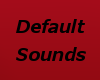 Default Sounds M/F