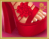 Hot Date Red Rose Heels