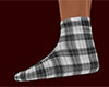 Gray Socks Plaid 5 (F)