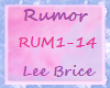 Rumor- Lee Brice