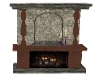 "VL"Stone Fireplace