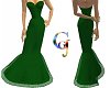 Emerald Fishtail Gown