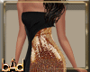 Sequin Bronze Side Gown
