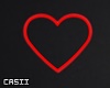 Neon Heart Sign