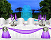 Head Wedding Table Lilac