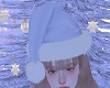 christmas hat blue