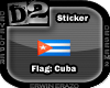 [D2] Flag Cuba
