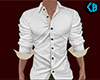 White Slim Shirt (M) drv