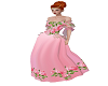 rose princess gown