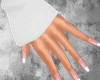 Y* Manu White Warmers