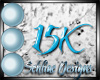 {s} 15K Support Sticker