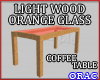 JLW O Glass Coffee Table