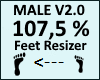 Feet Scaler 107,5% V2.0