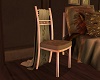 (X) attic drapped chair