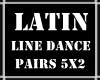 Latin Line Dance 5x2