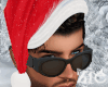 Santa Red Hat + Hair