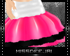 *MD*PVC Skirt|Pink