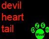 devil heart tail