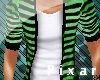 [P]Green stripe shirt