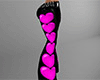 Pink Heart Flares RLL F