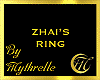 ZHAI'S RING