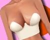 Cream corset top