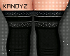 !!K Glitz Stocking Black