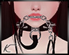 薫 pet choker. blk