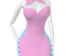 ~B&D~ Pink Laceup Dress